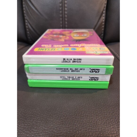 Sesame Street DVD Lot Imagine With Me, Christmas Carol, The Bookaneers - Picture 3 of 11